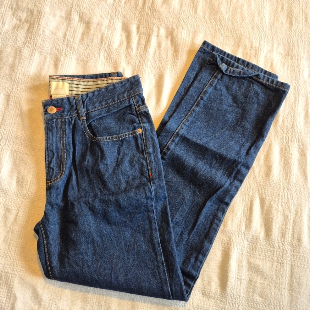 Mini Boden boys size 13 years regular dark wash jeans, VVGUC